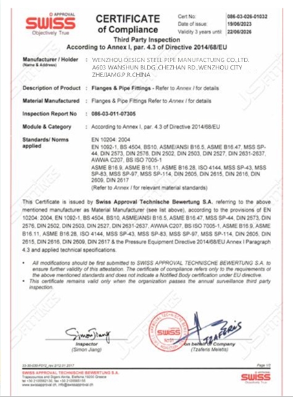 CERTIFICATE of Com···